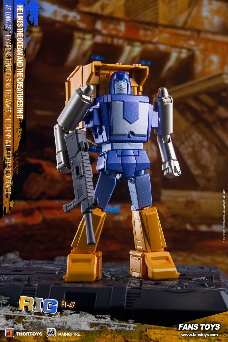 Fans Toys FT-47 Rig (Huffer) Toy Photography Image Gallery by